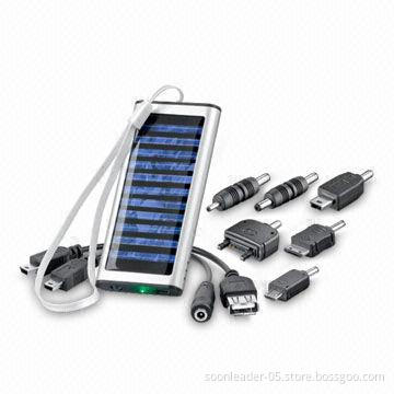 Good Design Solar Charger, Used for Mobile Phone, PDA, and MP3/MP4 Players